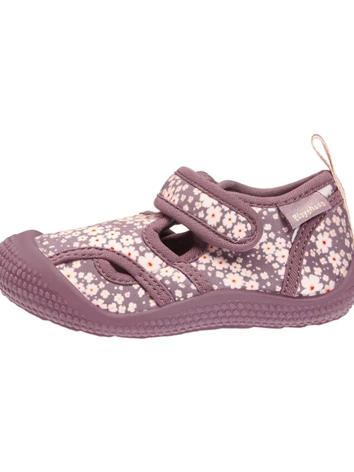 Badeschuhe in Lila