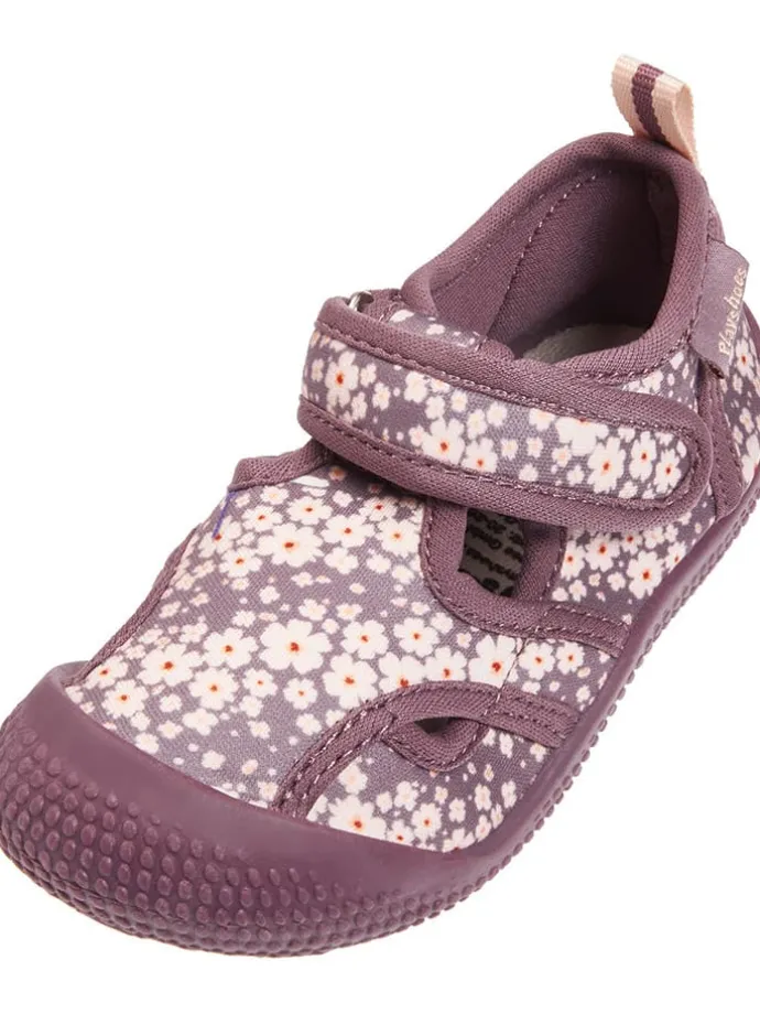 Badeschuhe in Lila