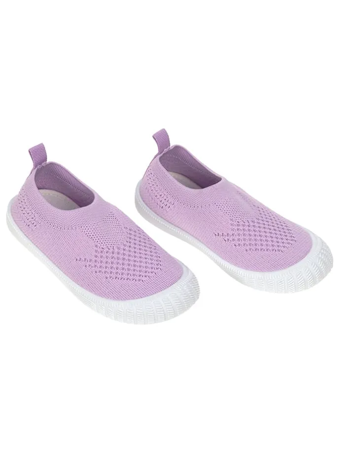 Badeschuhe in Lila