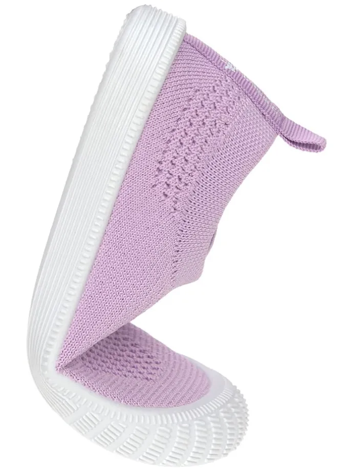 Badeschuhe in Lila
