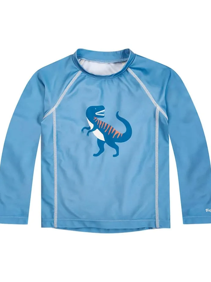 Badeshirt "Dino" in Blau