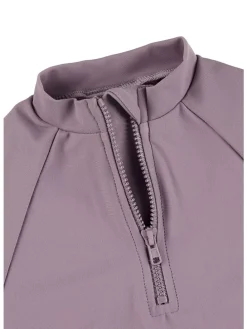 Badeshirt kurzarm uni in helllila