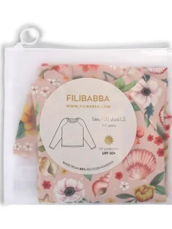 Badeshirt "Nor Ocean Blossom" in Rosa