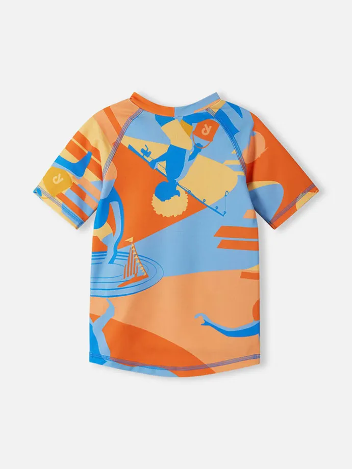 Badeshirt "Pulikoi" in Orange