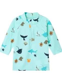 Badeshirt "Zilo" in Türkis