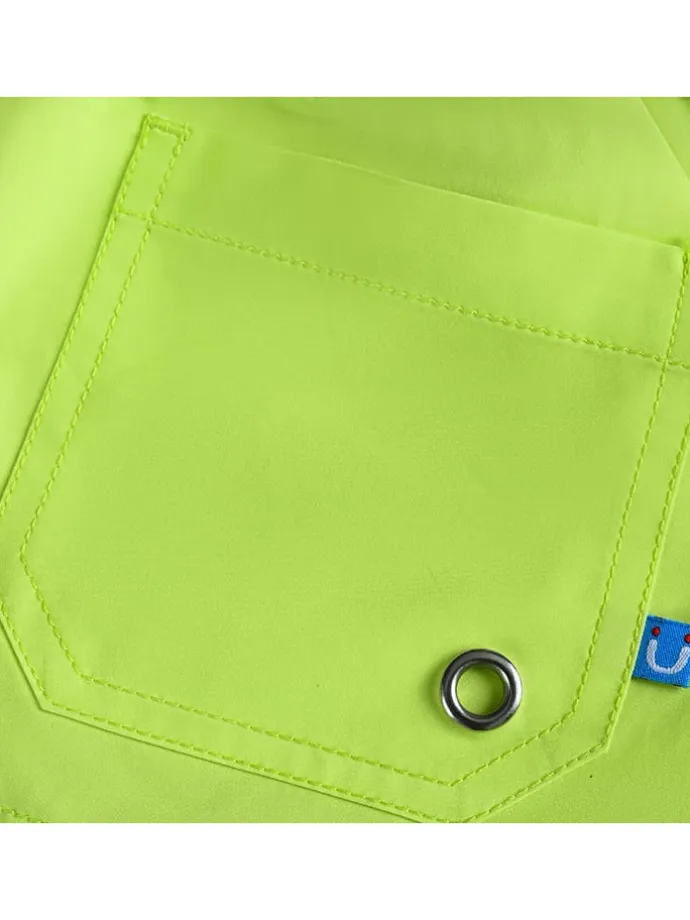 Badeshorts "Aysu" in Blau/ Grün/ Weiß