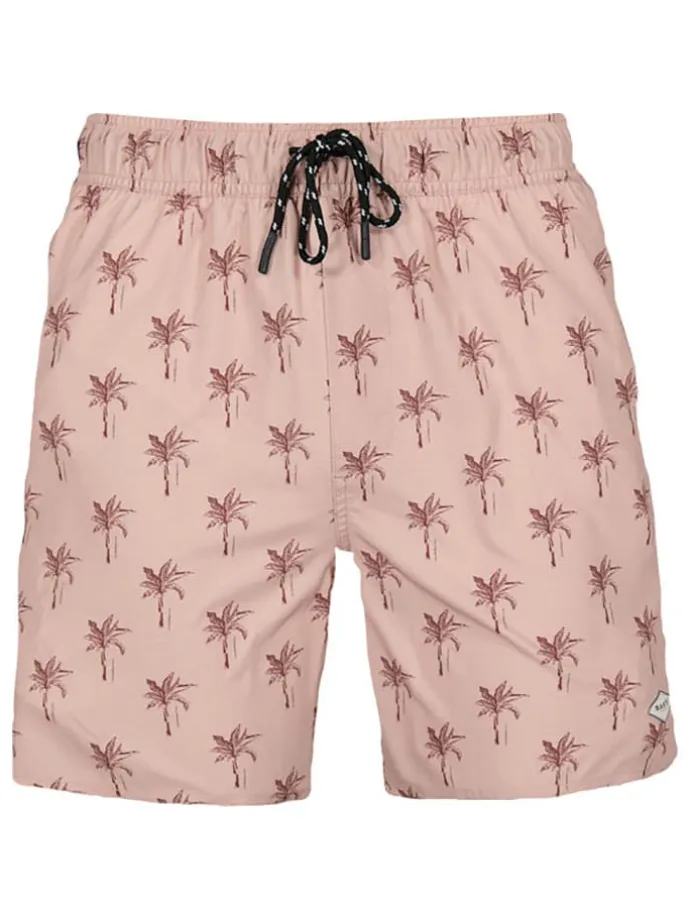 Badeshorts "Bernardou" in Rosa/ Rot