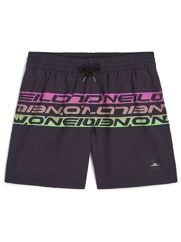 Badeshorts "Cali" in Schwarz