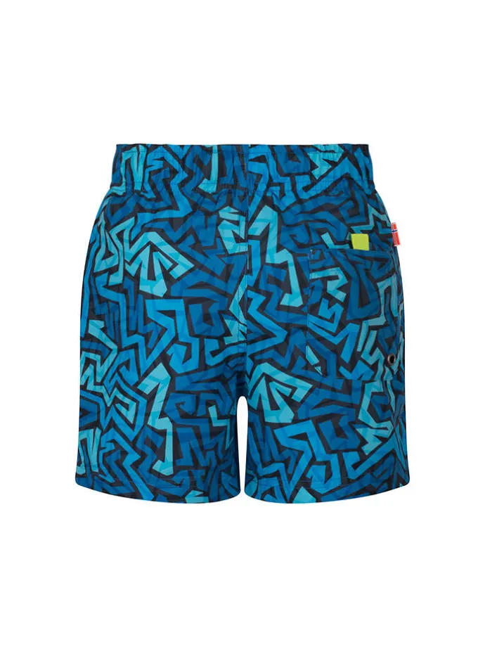 Badeshorts "Haukland" in Blau