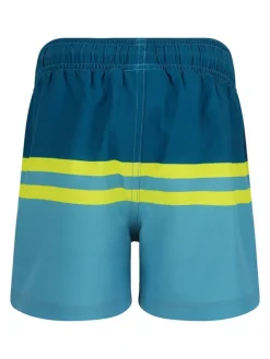 Badeshorts in Blau/ Gelb