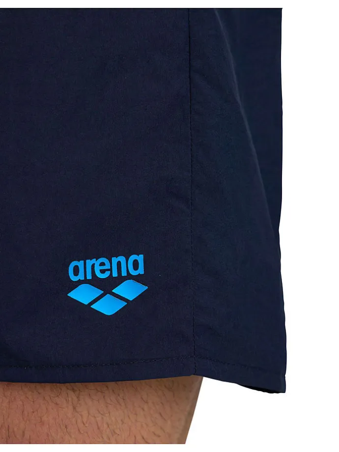 Badeshorts in Dunkelblau/ Türkis