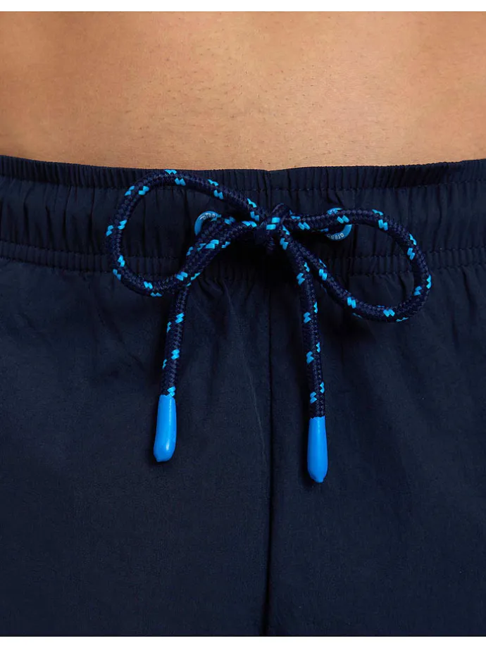 Badeshorts in Dunkelblau/ Türkis