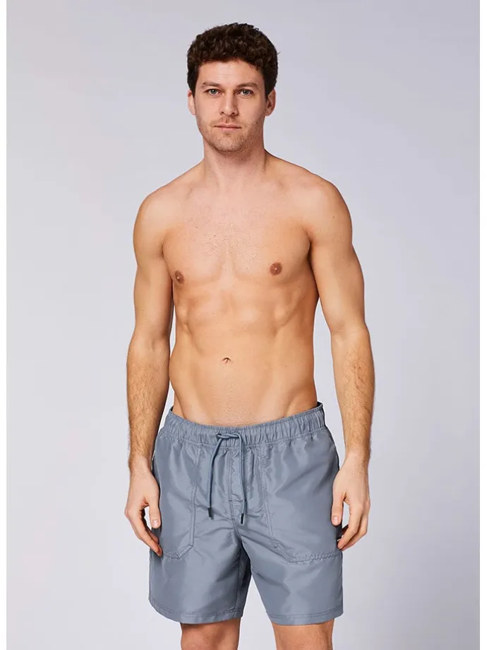 Badeshorts in Grau