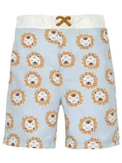 Badeshorts in Hellblau