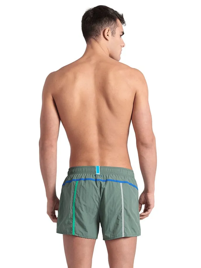 Badeshorts in Oliv