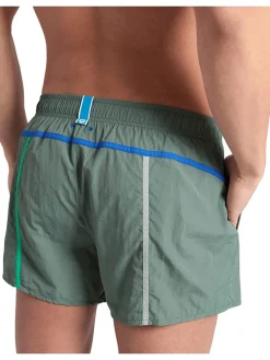 Badeshorts in Oliv