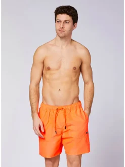Badeshorts in Orange