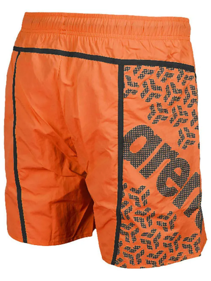 Badeshorts in Orange