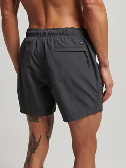 Badeshorts in Schwarz