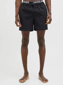 Badeshorts "Maui" in Schwarz