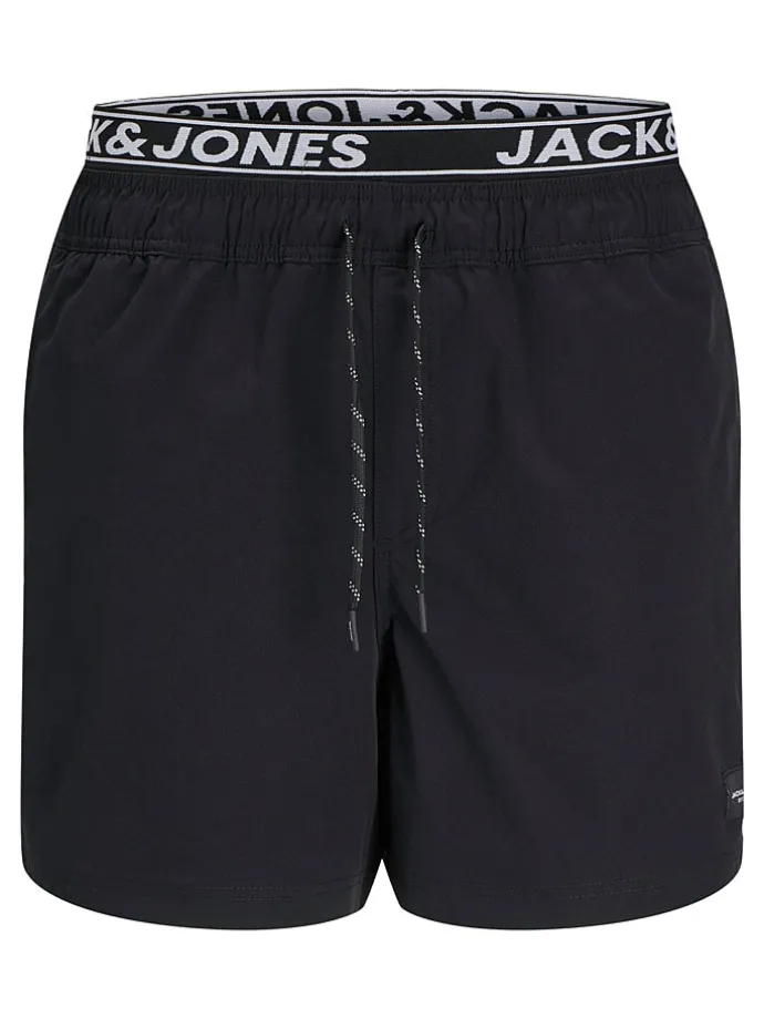 Badeshorts "Maui" in Schwarz