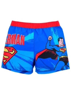 Badeshorts "Superman" in Blau/ Rot