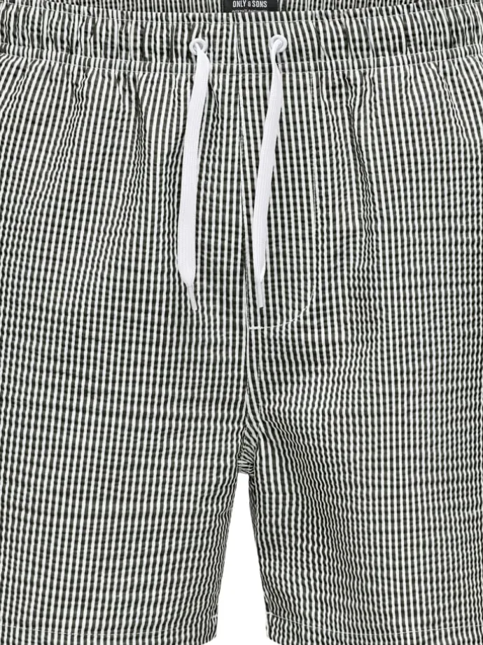 Badeshorts "Ted" in Schwarz