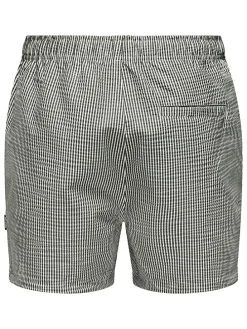 Badeshorts "Ted" in Schwarz
