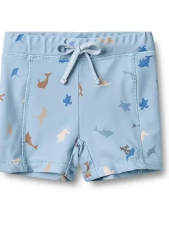 Badeshorts "Ulrik" in Hellblau