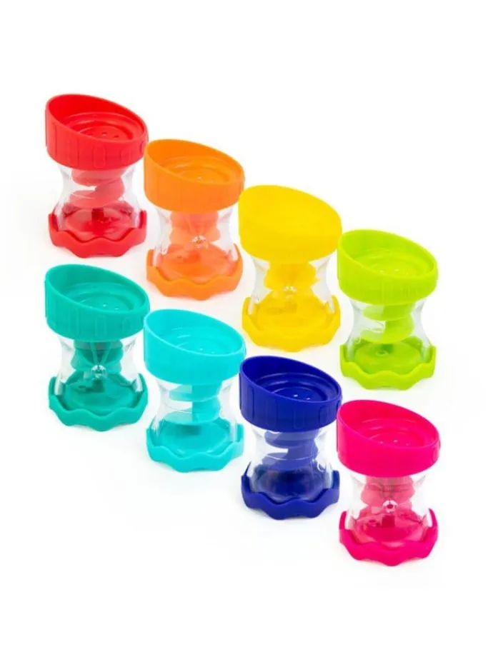 Badespielzeug für Babys - 8er Stapelbecher Set ab 6 Monate | STEM