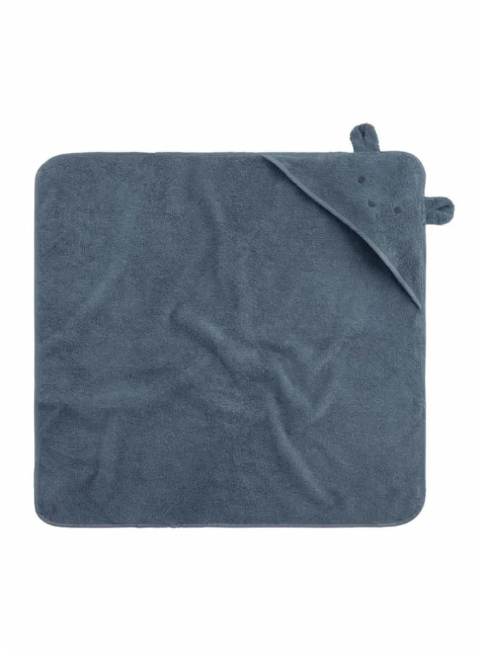 Badetuch in stahlblau