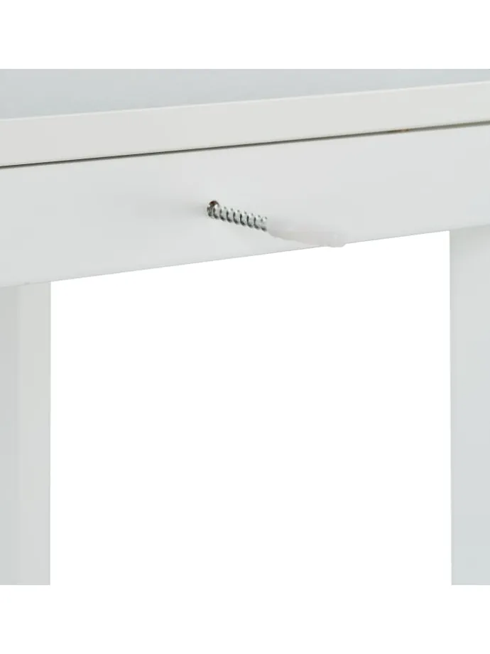 Badezimmerschrank in Weiß - (B)30 x (H)129 x (T)30 cm