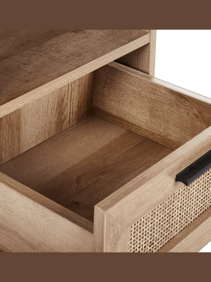 Badezimmerschrank ROSELL in /Braun - (W) 40 x (H) 165 x (L) 36 cm