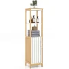 Badezimmerschrank 30x30x129cm in Beige