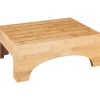 Badschemel "Bambusa" in Bambus - (B)40 x (H)15 x (T)30 cm