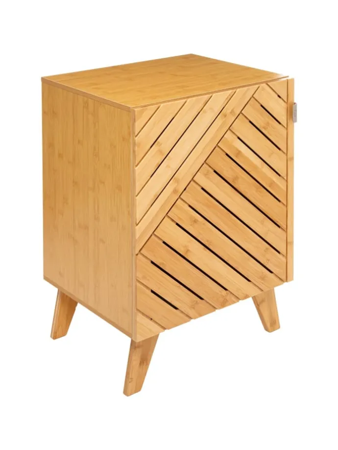 Badschrank in braun