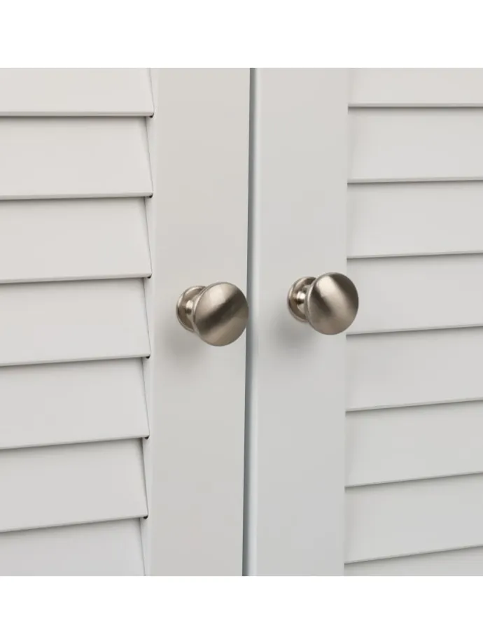 Badschrank in Weiß - (B)60 x (H)80 x (T)29 cm