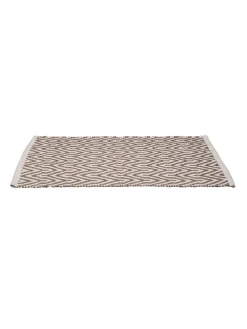 Badteppich "Altai" in Hellbraun - (L)50 x (B)80 cm
