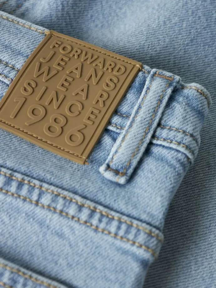 Baggyjeans NKMBEN X-SKATER JEANS 8150-BC in light blue denim