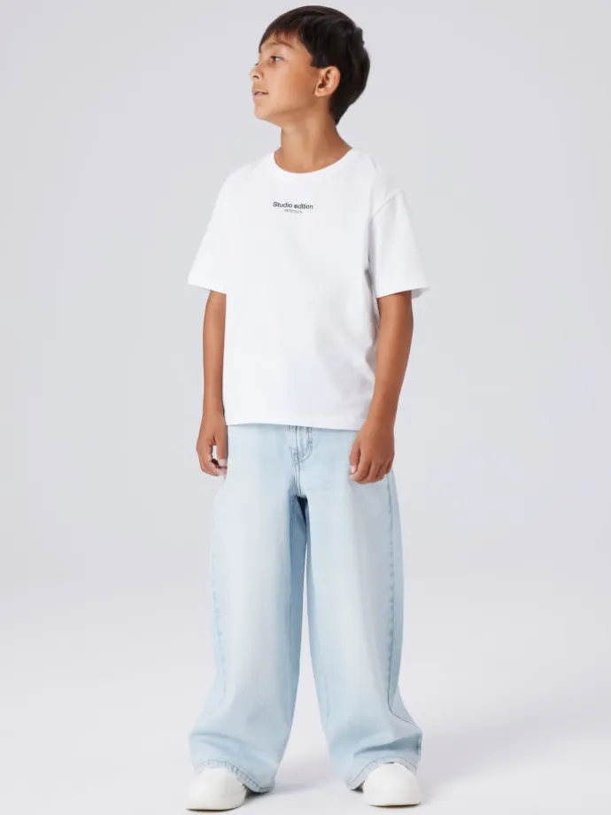 Baggyjeans NKMBEN X-SKATER JEANS 8150-BC in light blue denim