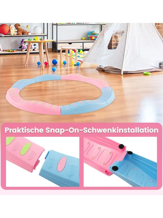 Balancierbalken 20 stk. Set in Rosa