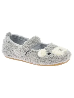 Ballerinas "Bär" in Grau