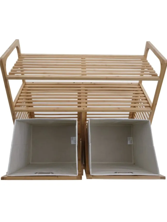 Bambus Badezimmerschrank N83