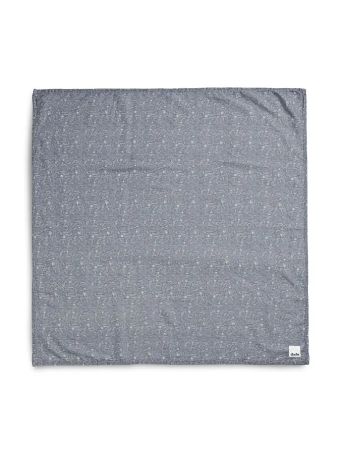 Bambus Musselin Decke - Monkey Sunrise in Bunt 80 x 80