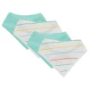 Bandana / Halstuch aus Bio-Baumwolle 4er-Pack in Weiß