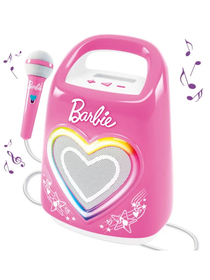 Barbie Partymaker Lautsprecher und Mikrofon in pink