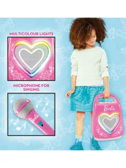 Barbie Partymaker Lautsprecher und Mikrofon in pink