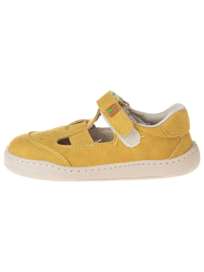 Barfuß-Ballerinas in Gelb