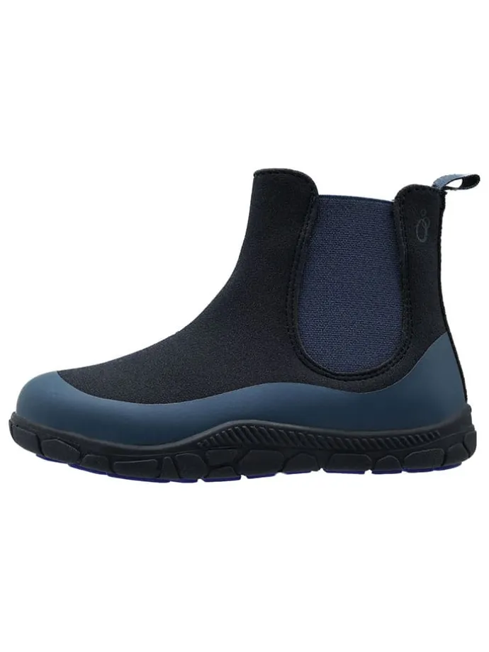 Barfuß-Chelsea-Boots in Dunkelblau