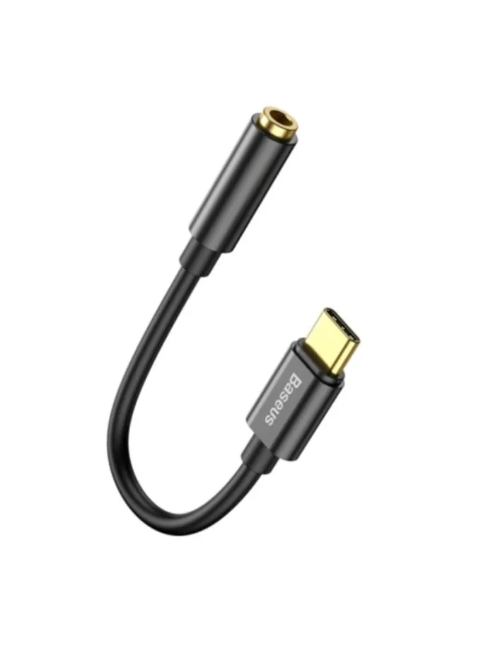 Baseus L54 Audio Adapter USB-C + Miniklinke 3,5mm Schwarz